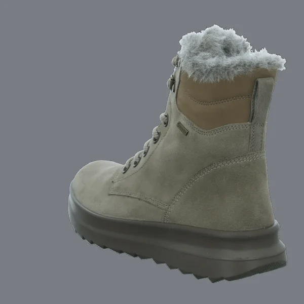 Cheap legero Damenstiefel warm Wellness beige