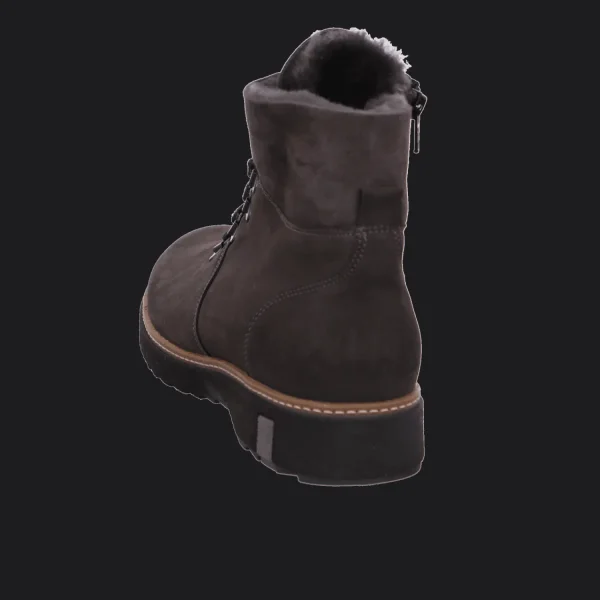 Best Waldläufer Damenstiefel warm Wellness grau-kombiniert