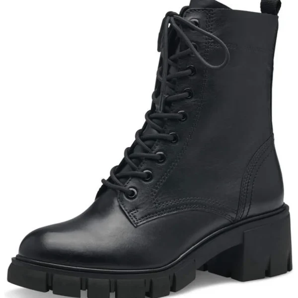 Clearance Tamaris Damenstiefelette schwarz BLACK LEATHER