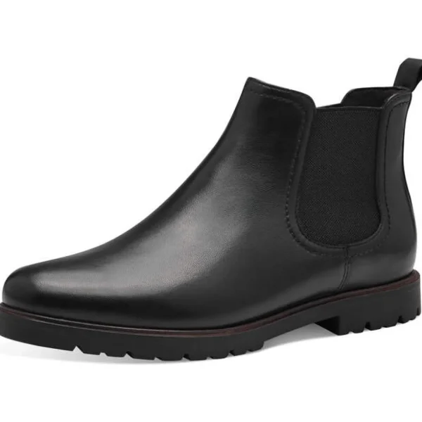 Clearance Tamaris Damenstiefelette schwarz BLACK LEATHER