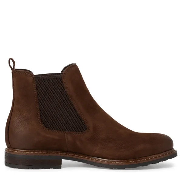 Hot Tamaris Damenstiefelette braun CHOCOLATE NUBUC