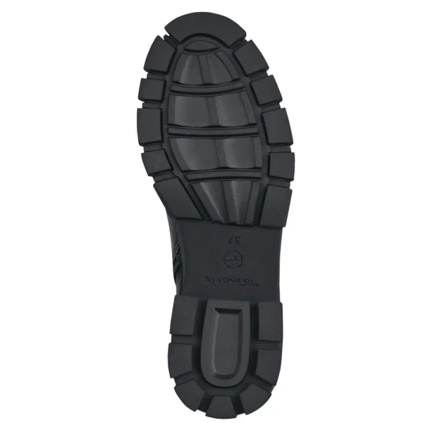 Clearance Tamaris Damenstiefelette schwarz BLACK LEATHER
