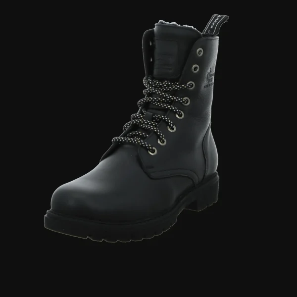Fashion Panama Jack Damenwinterstiefel schwarz