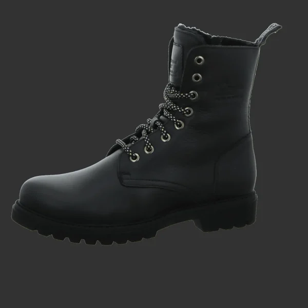 Fashion Panama Jack Damenwinterstiefel schwarz