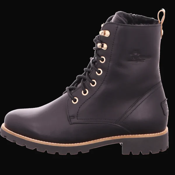 Fashion Panama Jack Damenwinterstiefel schwarz