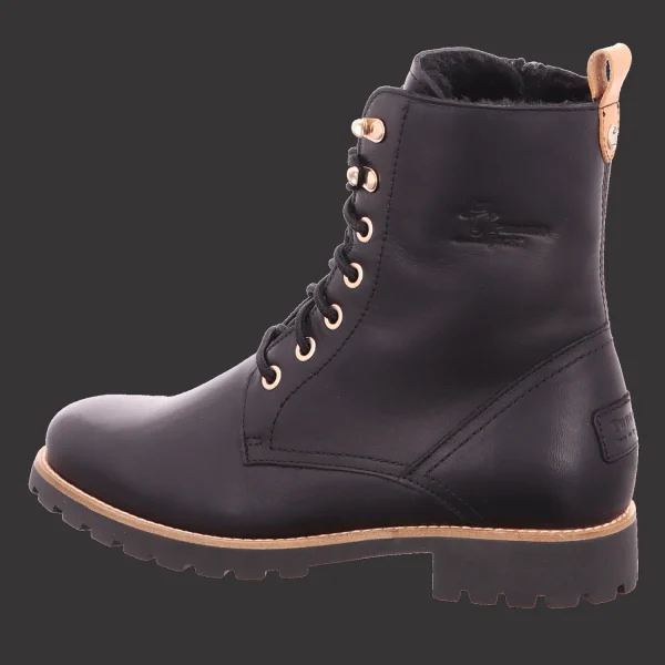 Fashion Panama Jack Damenwinterstiefel schwarz
