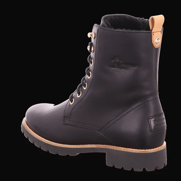 Fashion Panama Jack Damenwinterstiefel schwarz