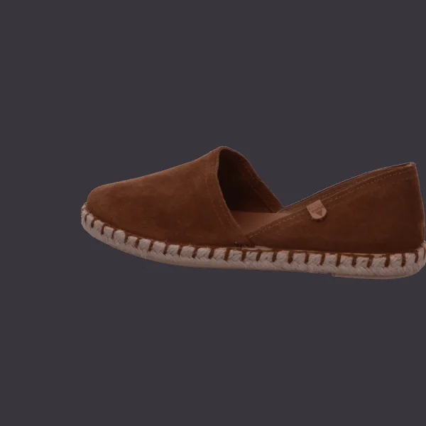 New Schuh Heinrich Da.-Slipper braun