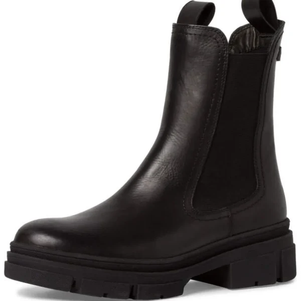 Shop Tamaris Da.-Stiefel schwarz BLACK LEATHER