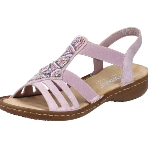 Flash Sale Rieker FSK Damen Sandalen rosa