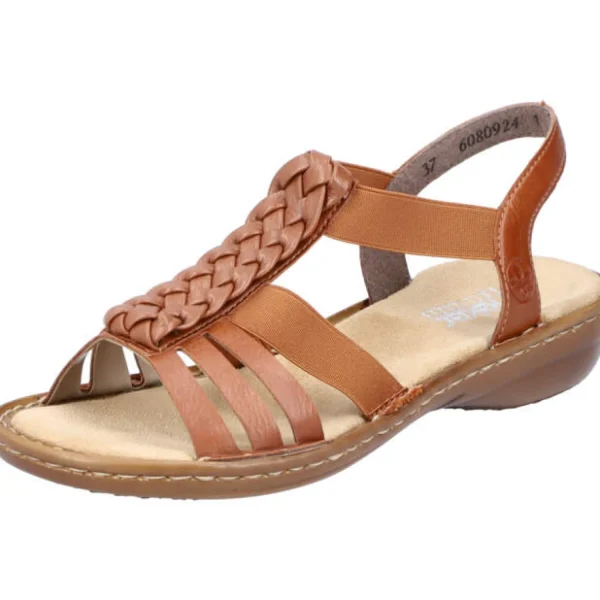 New Rieker FSK Damen Sandalen braun