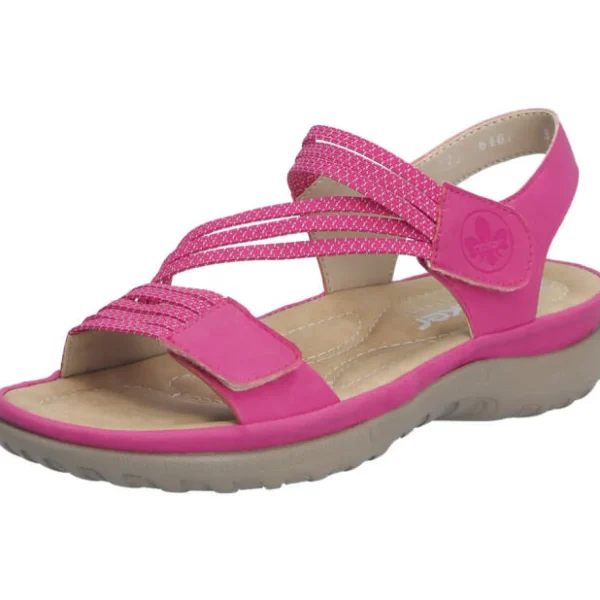 Best Rieker FSK Damen Sandalen rosa