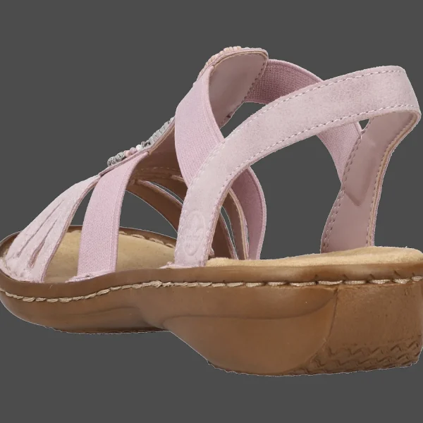Flash Sale Rieker FSK Damen Sandalen rosa