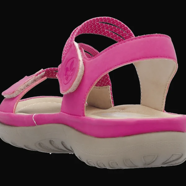 Best Rieker FSK Damen Sandalen rosa