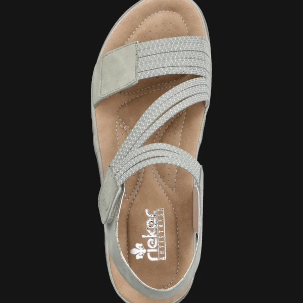 Cheap Rieker FSK Damen Sandalen grün