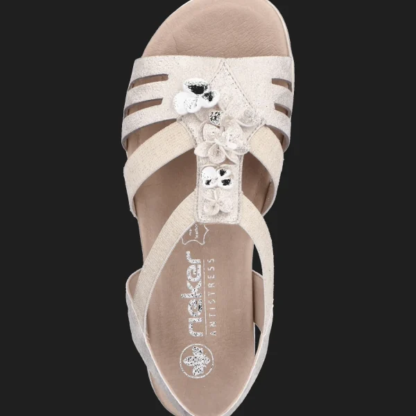 Store Rieker FSK Damen Sandalen beige