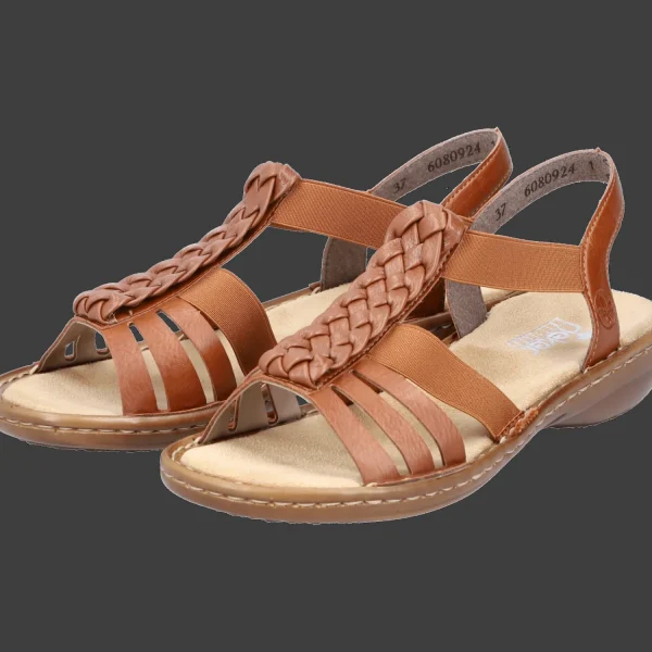 New Rieker FSK Damen Sandalen braun