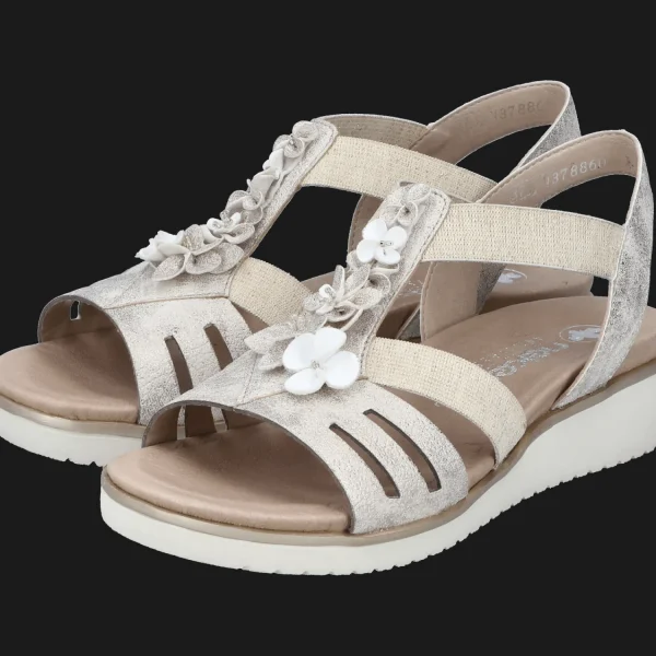 Store Rieker FSK Damen Sandalen beige