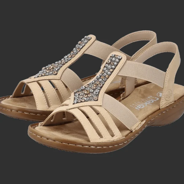 Best Rieker FSK Damen Sandalen braun