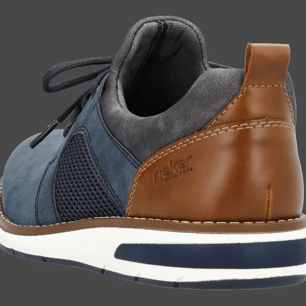 Outlet Rieker FSK Herren Halbschuhe blau