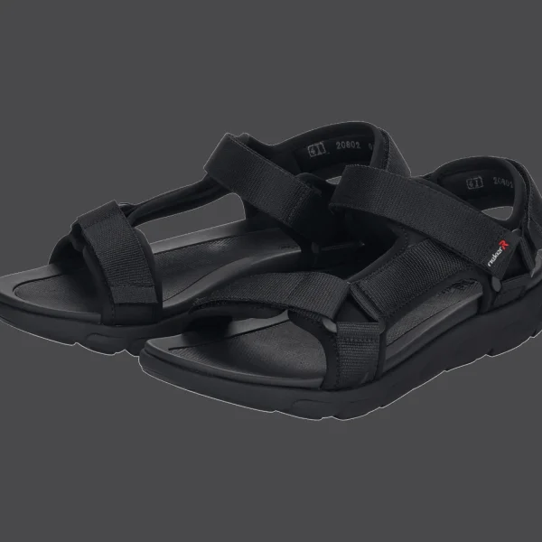 Shop Rieker FSK Herren Sandalen schwarz