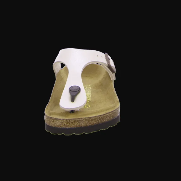 Clearance Birkenstock Gizeh BF Graceful Pearl White hellbeige