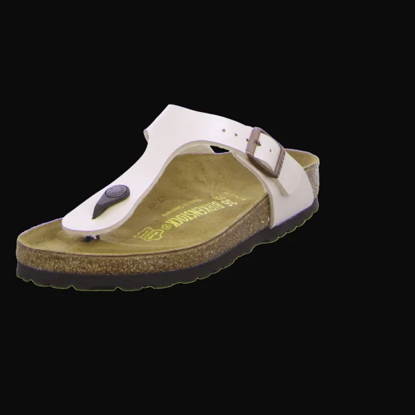 Clearance Birkenstock Gizeh BF Graceful Pearl White hellbeige