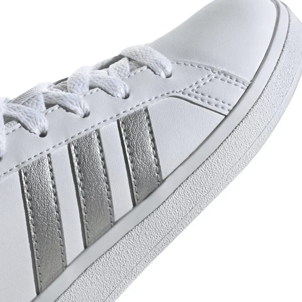 Hot adidas Grand Court Lifestyle Tennis Lace-Up Schuh Weiß
