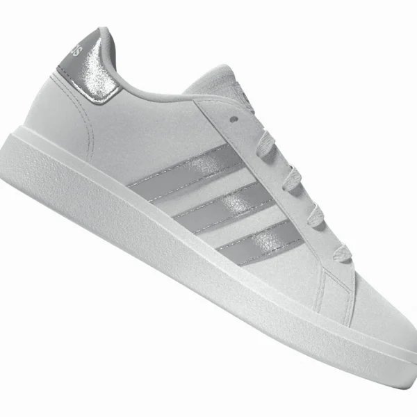 Hot adidas Grand Court Lifestyle Tennis Lace-Up Schuh Weiß