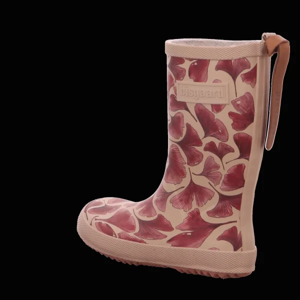 Outlet Bisgaard Gummistiefel kalt beige rot