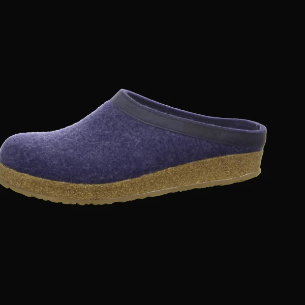 Sale Haflinger Herrenhauspantoffel dunkelblau