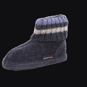 Store Haflinger Herrenhausschuhe 77°graphit