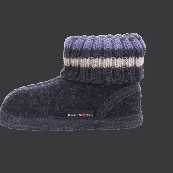 Store Haflinger Herrenhausschuhe 77°graphit