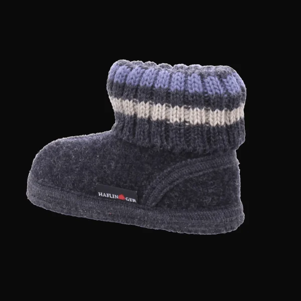 Store Haflinger Herrenhausschuhe 77°graphit