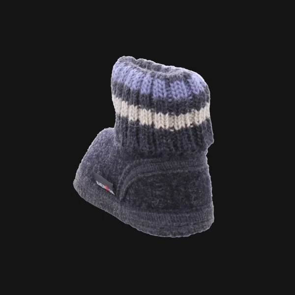 Store Haflinger Herrenhausschuhe 77°graphit