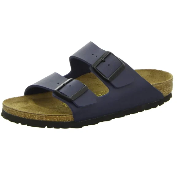 Hot Birkenstock Herrenpantolette Comfort Dunkelblau
