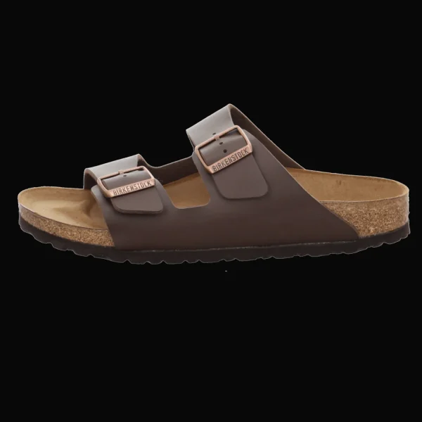 Cheap Birkenstock Herrenpantolette Comfort Dunkelbraun