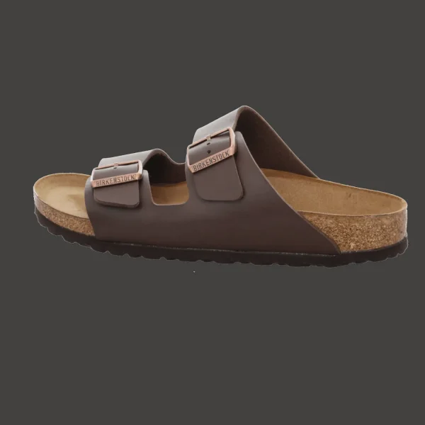 Cheap Birkenstock Herrenpantolette Comfort Dunkelbraun