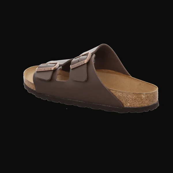 Cheap Birkenstock Herrenpantolette Comfort Dunkelbraun