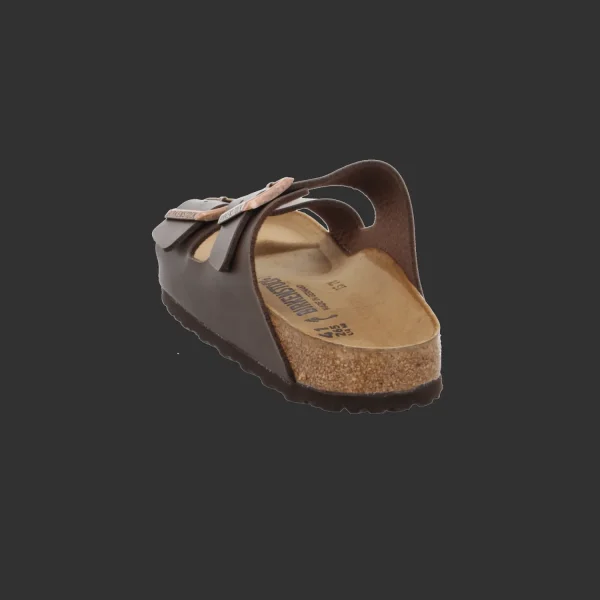 Cheap Birkenstock Herrenpantolette Comfort Dunkelbraun