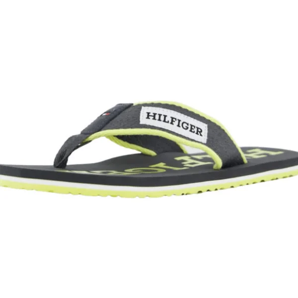 Cheap Tommy Hilfiger Herrenpantolette sportiv grau
