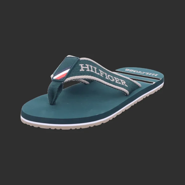 Hot Tommy Hilfiger Herrenpantolette sportiv grün