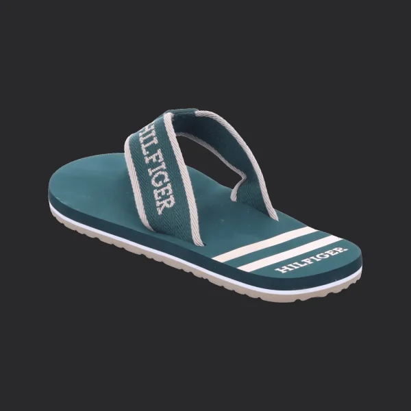 Hot Tommy Hilfiger Herrenpantolette sportiv grün