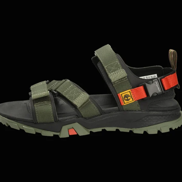 Fashion Timberland Herrensandale sportiv oliv
