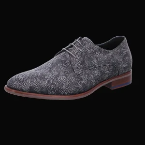 Outlet Floris van Bommel Herrenschnürschuh DarkGrey