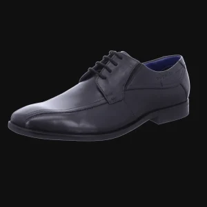 Clearance Bugatti Herrenschnürschuh schwarz