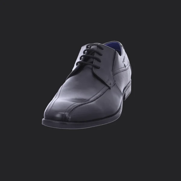Clearance Bugatti Herrenschnürschuh schwarz