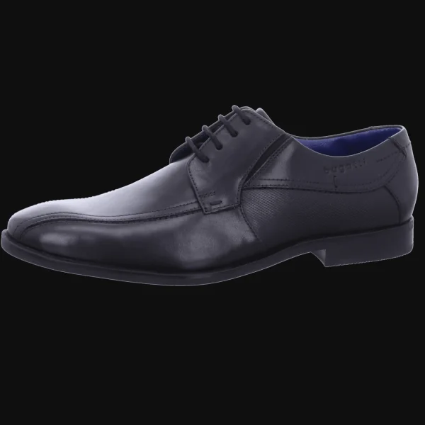 Clearance Bugatti Herrenschnürschuh schwarz