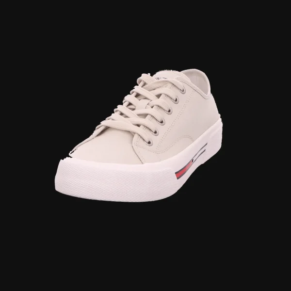 Store Tommy Jeans Herrenschnürschuh Canvas beige