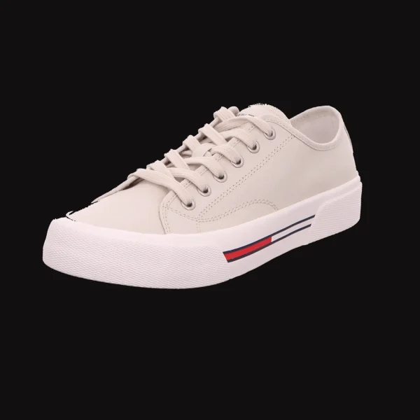 Store Tommy Jeans Herrenschnürschuh Canvas beige